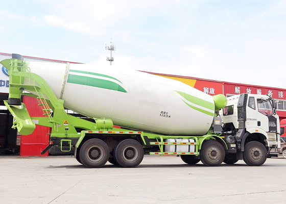 12m3 Second Hand Concrete Trucks 371hp Cement Mixer Pump Truck Used